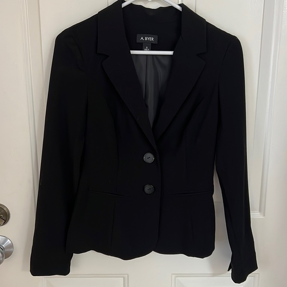 A. Byer Jackets & Blazers - A. Byer Juniors Long Sleeve Button Welt Jacket, Size S, Like New